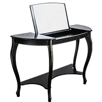 Консоль Элегант большая с зеркалом (венге)